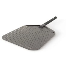 Ninja Woodfire Pizzalapát; akár 30cm pizzákhoz; perforált kialakítás; alumínium (OO101)