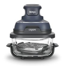 Ninja FN101EUGY Crispi 4in1 Hordozható Air fryer, üveg - Sötétkék