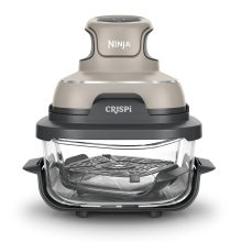 Ninja FN101EUST Crispi 4in1 Hordozható Air fryer, üveg - Kő