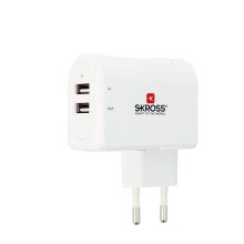 SKROSS USB töltő 2xUSB-A, 3,4A max.