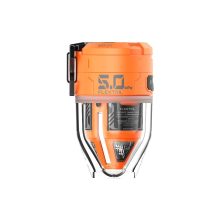 FLEXTAIL MAX Pump 3 Hordozható elektromos pumpa LED lámpával - narancssárga