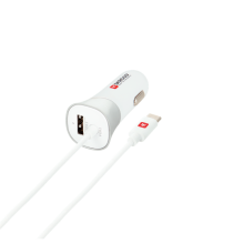 SKROSS USB töltő, autós, szivargyújtó (USB-C, USB-A)