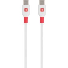 SKROSS USB kábel, töltő, szinkron (USB-C - USB-C) 1,2m