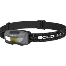 SolidLine SH1 fejlámpa 110/15lm 2AA hand on/off TIB