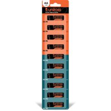 Uniross R6/AA/ceruza 1,5V szén-cink elem 10db/fólia