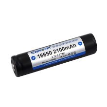 16650 3,7V 2100mAh védett Li-ion akkumulátor