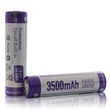 18650 3,7V 3500mAh védett Li-ion akkumulátor USB-C