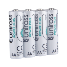 1,5V LR6/AA/ceruza tartós alkáli elem POWER PLUS 4db/fólia