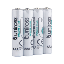 1,5V LR03/AAA/mikro tartós alkáli elem POWER PLUS 4db/fólia