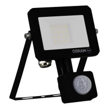 LED reflektor LUX SENSOR 10W 840, 900lm, IP65, természetes fehér, fekete