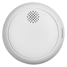 Smart+ WIFI Füstjelző, piros LED jelzőfény, CR123A, max.5 év, fehér
