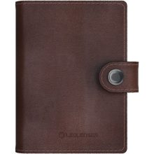 pénztárca/powerbank/lámpa/vezeték nélkül tölthető 150lm gesztenye