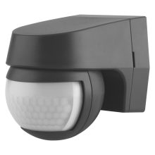 ENDURA PRO mozgásérzékelő és alkonykapcsoló 110° IP44, oldalfali, felületi, sötétszürke