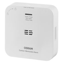 Smart+ WIFI CO szén-monoxid vészjelző, LED jelzőfények, 2xAA, max.10 év, fehér